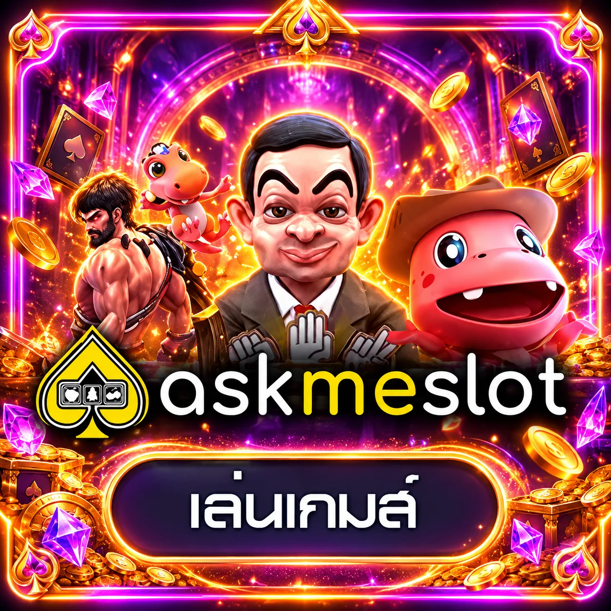 การ์ดทดลองเกม AskMeSlot บน PGZ999